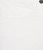 NYDJ Petite Size Chloe Side Slit Hem Capri Jeans, Color:Optic White - Image 4