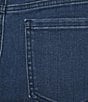 NYDJ Petite Size High Waist Pencil Skirt, Color:Ibiza Blues - Image 4