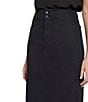 NYDJ Petite Size Lift Tuck® Technology High Waist Pencil Skirt, Color:Black - Image 3