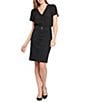 NYDJ Petite Size Lift Tuck® Technology High Waist Pencil Skirt, Color:Black - Image 4