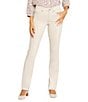 NYDJ Petite Size Marilyn Lift Tuck® Technology Straight Leg Jeans, Color:Feather - Image 1