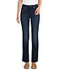 NYDJ Petite Size Marilyn Straight Leg Jeans, Color:Jordan - Image 1