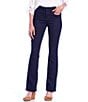 Color:Rinse - Image 1 - Petite Size Marilyn Straight Leg Jeans