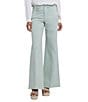 NYDJ Petite Size Mia Lift Tuck® Technology High-Rise Flare Leg Denim Jeans, Color:Tomatillo - Image 1