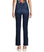 NYDJ Petite Size Sheri Slim Tonal Stitch High Rise Jeans, Color:Jordan - Image 2