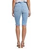 NYDJ Petite Size Sophie Bike Capri Jeans, Color:Canary Beach - Image 2