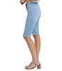 NYDJ Petite Size Sophie Bike Capri Jeans, Color:Canary Beach - Image 3