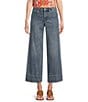 NYDJ Petite Size Teresa Lift Tuck® Stretch Denim Wide Leg Ankle Jeans, Color:Majorca Bay - Image 1