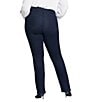 NYDJ Plus Size Marilyn Straight Denim Jeans, Color:Dark Rinse - Image 5
