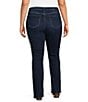 NYDJ Plus Size Barbara Bootcut High Rise Stretch Denim Jeans, Color:Jordan - Image 2