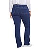 NYDJ Plus Size Barbara Bootcut High Rise Stretch Denim Jeans, Color:Quinn - Image 2