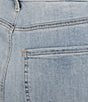 NYDJ Plus Size Coco Stretch Denim Wide Leg Frayed Hem Cropped Jeans, Color:Santiago Sea - Image 6