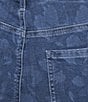 NYDJ Plus Size Joni Relaxed High Rise Crop Jeans, Color:Indigo Bella Fontaine - Image 4