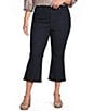 NYDJ Plus Size Monica Kick Flare Crop Jeans - Image 1
