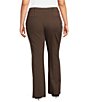 NYDJ Plus Size Ponte Pull-On Flared Leg Trousers - Image 2
