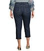 NYDJ Plus Size Relaxed Piper Crop Jeans, Color:Rio Rapids - Image 2