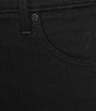 NYDJ Plus Size Sheri Stretch Denim Slim Skinny Leg Jeans, Color:Black Rinse - Image 6