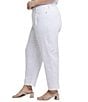 NYDJ Plus Size Stretch Denim Lift Tuck® Technology Balloon Ankle Jeans, Color:Optic White - Image 3