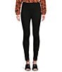 NYDJ Ponte Pull-On Back Slit Skinny Slim Fit Leggings - Image 1
