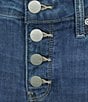 NYDJ Relaxed Piper Button Front Crop Jeans, Color:Costa Brava - Image 4