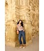NYDJ Relaxed Piper Crop Jeans, Color:Rio Rapids - Image 6