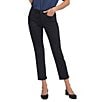 NYDJ Sheri Slim Ankle Jeans, Color:Black - Image 1