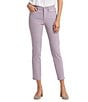 NYDJ Stretch Denim Sheri Slim Straight Fit Mid Rise Jeans, Color:Arctic Dust - Image 1