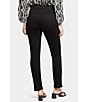 NYDJ Sheri Slim Mid Rise Stretch Denim Jeans, Color:Black - Image 2