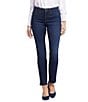 NYDJ Sheri Slim Mid Rise Stretch Denim Jeans, Color:Northbridge - Image 1