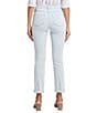 NYDJ Sheri Lift Tuck® Stretch Denim Slim Leg Rolled Cuff Cropped Denim Jeans, Color:Glacier Frost - Image 2