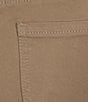 NYDJ Side Slit Hem Rivet Bike Stretch Denim Bermuda Shorts, Color:Saddlewood - Image 6