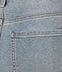 NYDJ Stretch Denim High Rise Wide Leg Ankle Jeans, Color:Santiago Sea - Image 4