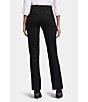 NYDJ Stretch Ponte Pull-On Flared Leg Trousers, Color:Black - Image 5