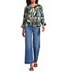 NYDJ Teresa Denim Wide Leg Crop Length Jeans - Image 3