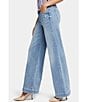 NYDJ Teresa Stretch Denim Mid Rise Wide Leg Jeans, Color:Lakefront - Image 4