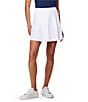 Color:Paper White - Image 1 - NZ ACTIVE by NIC + ZOE Solid Knit Flex Fit Pull-On Skort