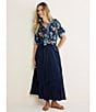 nz by Nic + Zoe Cotton Crinkle Pull-On Skirt - Image 4