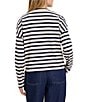 nz by NIC+ ZOE Soft Stripe Crew Neck Long Sleeve Knit Tee - Image 2