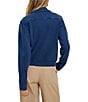 nz by NIC + ZOE Terry Bubble Point Collar Button-Front Jacket - Image 2