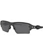 Color:Steel - Image 1 - Flak® 20 XL Polarized Sunglasses