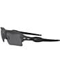 Color:Steel - Image 3 - Flak® 20 XL Polarized Sunglasses