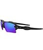 Color:Black Prizm Sapphire - Image 3 - Flak® 20 XL Polarized Sunglasses