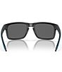 Color:Shiny Black - Image 4 - Men's 0OO9102 Holbrook 57mm Square Sunglasses