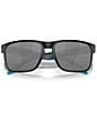 Color:Shiny Black - Image 5 - Men's 0OO9102 Holbrook 57mm Square Sunglasses