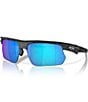 Color:Matte Grey Camo/Prizm Sapphire - Image 1 - Men's 0OO9400 Sphaera 50mm Rectangle Polarized Sunglasses
