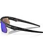 Color:Matte Grey Camo/Prizm Sapphire - Image 3 - Men's 0OO9400 Sphaera 50mm Rectangle Polarized Sunglasses