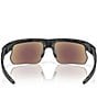 Color:Matte Grey Camo/Prizm Sapphire - Image 4 - Men's 0OO9400 Sphaera 50mm Rectangle Polarized Sunglasses