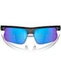 Color:Matte Grey Camo/Prizm Sapphire - Image 5 - Men's 0OO9400 Sphaera 50mm Rectangle Polarized Sunglasses
