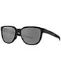 Color:Matte Black - Image 1 - Men's Actuator Prizm 57mm Rectangle Polarized Sunglasses