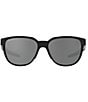 Color:Matte Black - Image 2 - Men's Actuator Prizm 57mm Rectangle Polarized Sunglasses